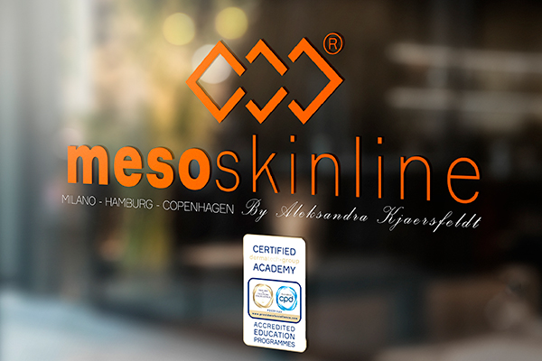Mesoskinline window decal with Certified