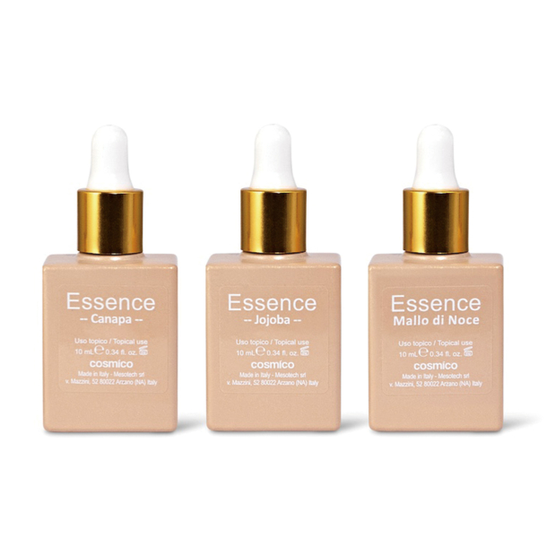 Essence Pearl (Multi-purpose oils set (Hemp, Jojoba & Walnut Husk) for face, body and hair)