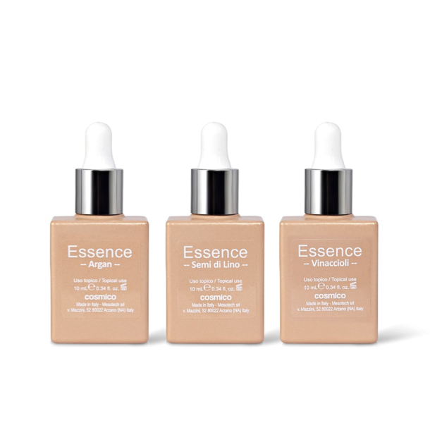Essence Star (Set of multipurpose oils Argan, Linseed and Grapeseed for face, body and hair)
