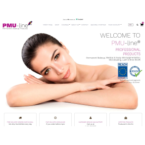 Distributor PMU-line website/webshop incl. products according to forwarded DISTRIBUTOR BENEFITS