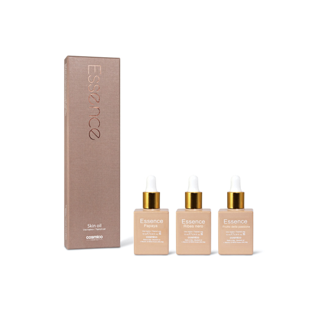Essence Gold (Multi-purpose oils set(Blackcurrant - Passion Fruit - Papaya) for face, body and hair)
