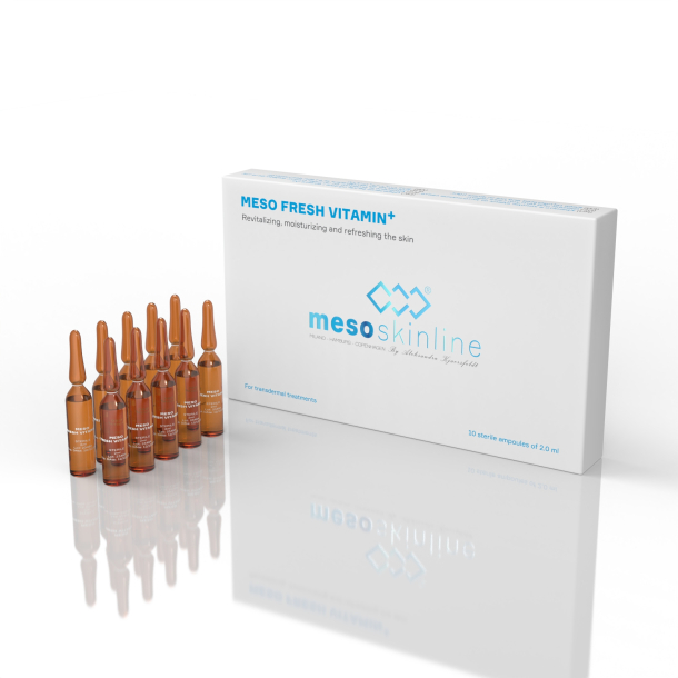 MESO FRESH VITAMIN+ (10 ampoules of 2.0 ml)