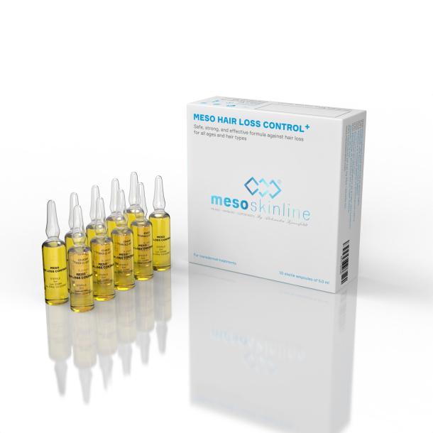 MESO HAIR LOSS CONTROL+ (10 ampoules of 5.0 ml)