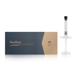 Derma Filler - HyalDew ALL (1 x 1 mL pre-filled syringe with 2 sterile needles)