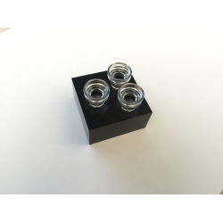 Disposable pigment cup holder (for 3 cups)