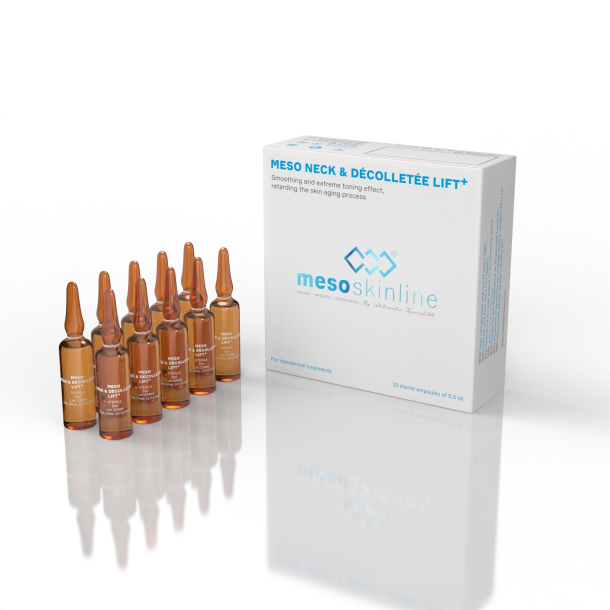 MESO NECK & D&Eacute;COLLET&Eacute;E LIFT+ (10 ampoules of 5.0 ml)