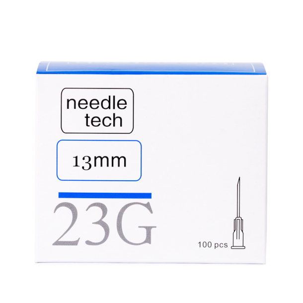 NEEDLETECH 23G - (13mm) Sterile hypodermic needle