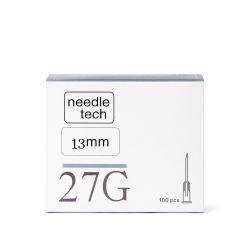 NEEDLETECH 27G - 100 (13mm) Sterile hypodermic needle