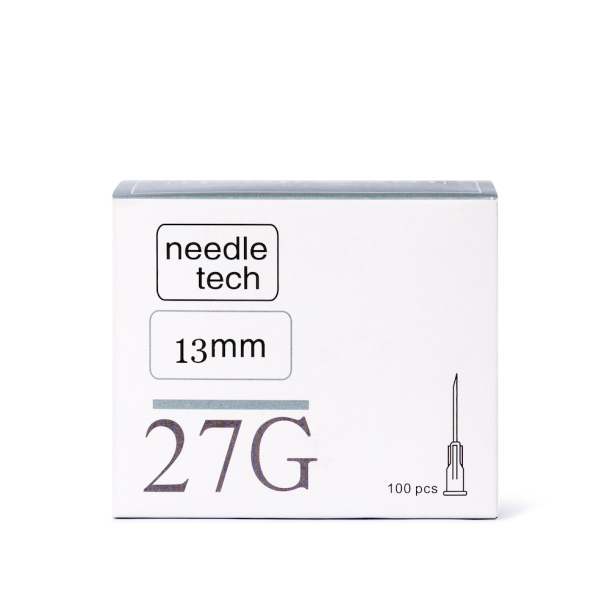 NEEDLETECH 27G - 100 (13mm) Sterile hypodermic needle