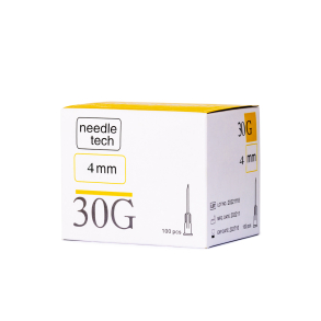 NEEDLETECH 30G - 100 (4mm) Sterile hypodermic needle