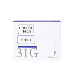 NEEDLETECH 31G - 100 (6mm) Sterile hypodermic needle
