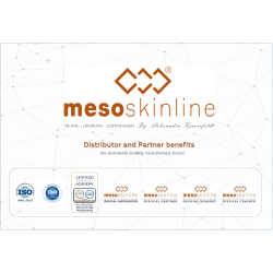 Distributor mesoskinline Website and Webshop (Tailored design including products)